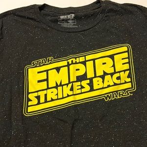 Mens large empire strikes back t shirt